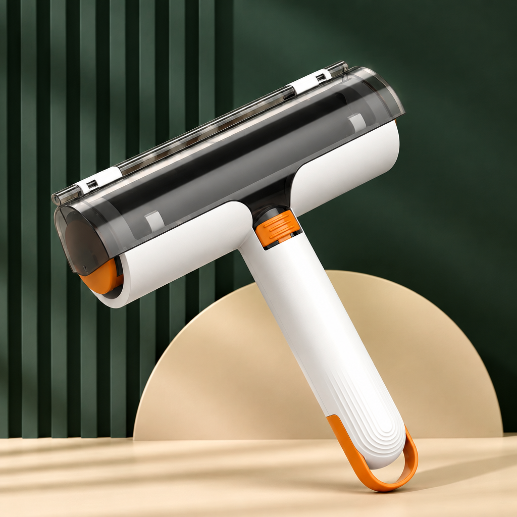 Rouleau anti-poils réutilisable double face PawZen, vue du produit